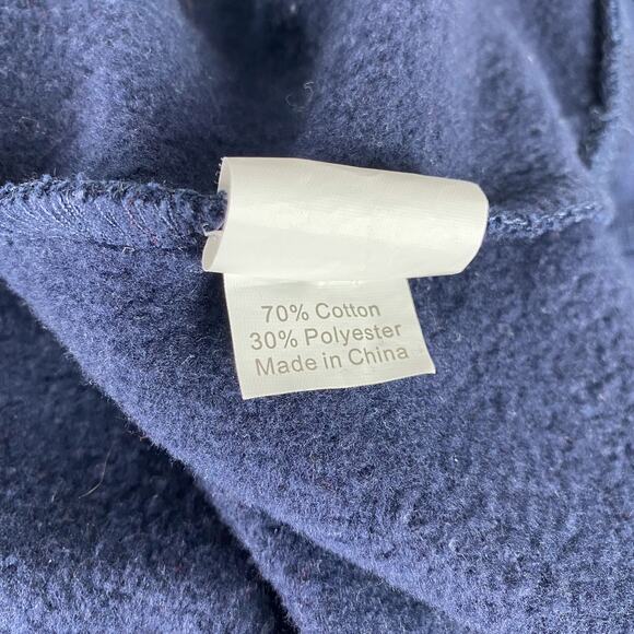 Hawaiian Island Creations Sweatshirt Mens M Navy Blue Hoodie Pullover - Picture 6 of 6